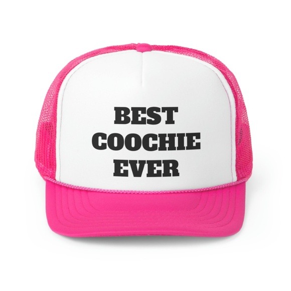 Best Coochie Ever Funny Trucker Hat - Picture 1 of 1